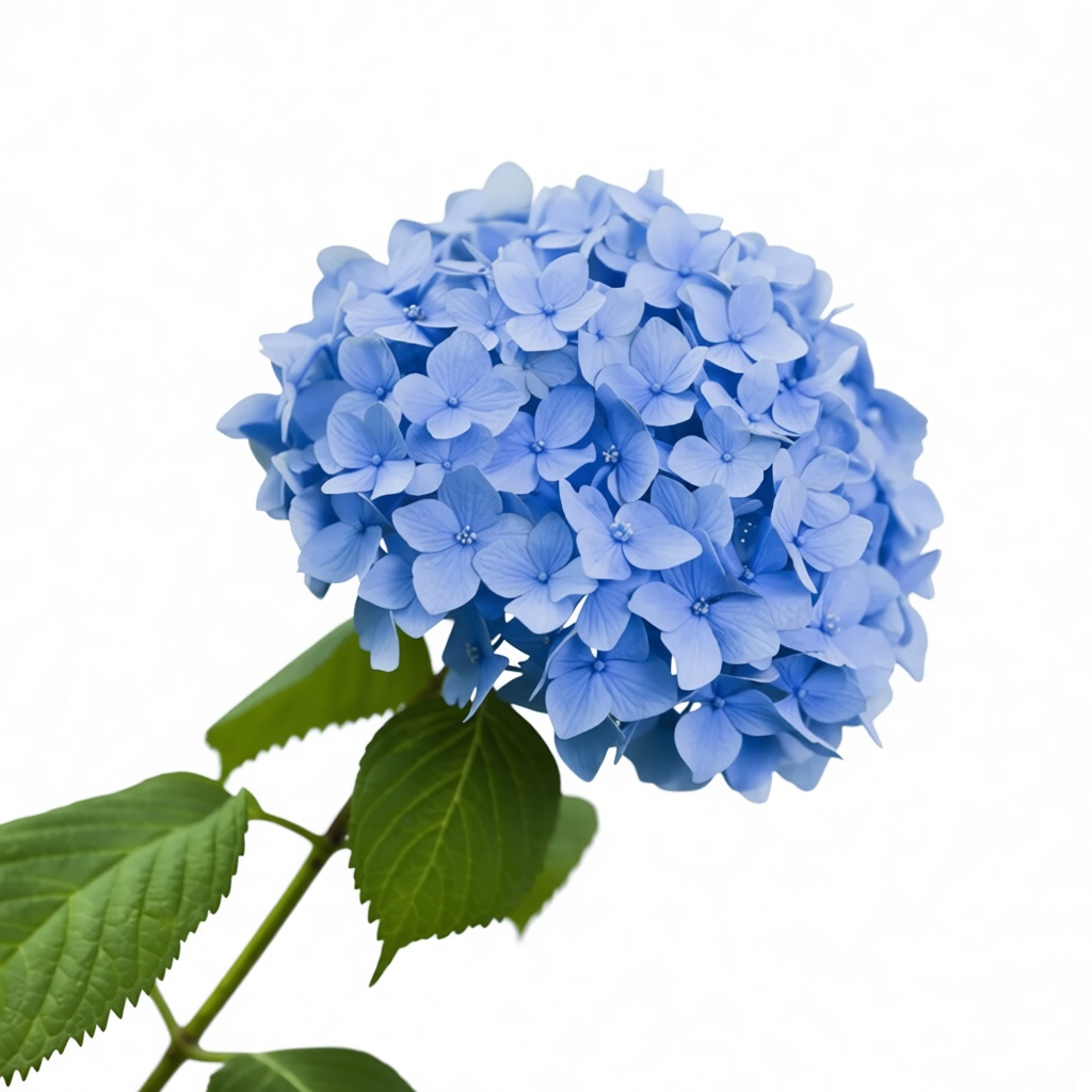 Blue Hydrangea Figurine free 3D printable STL