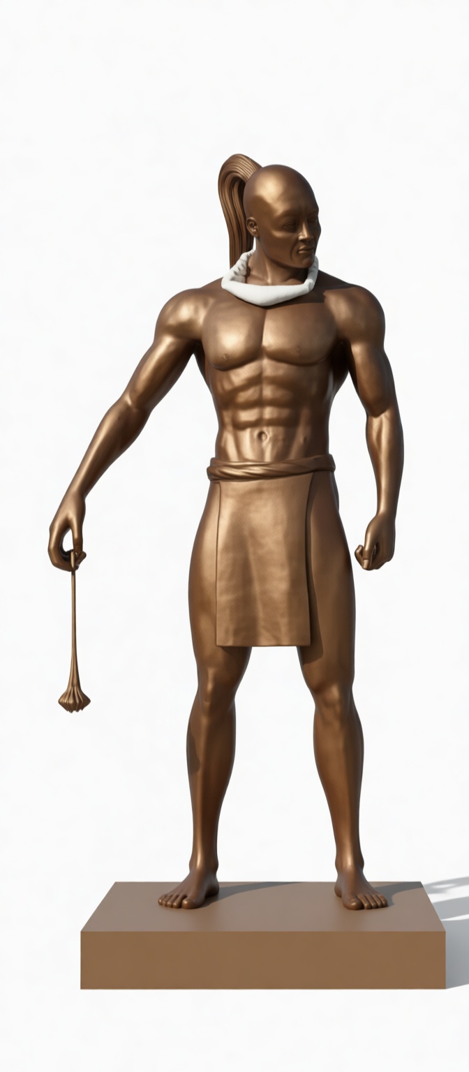 Ancient Egyptian Warrior Statue free 3D printable STL