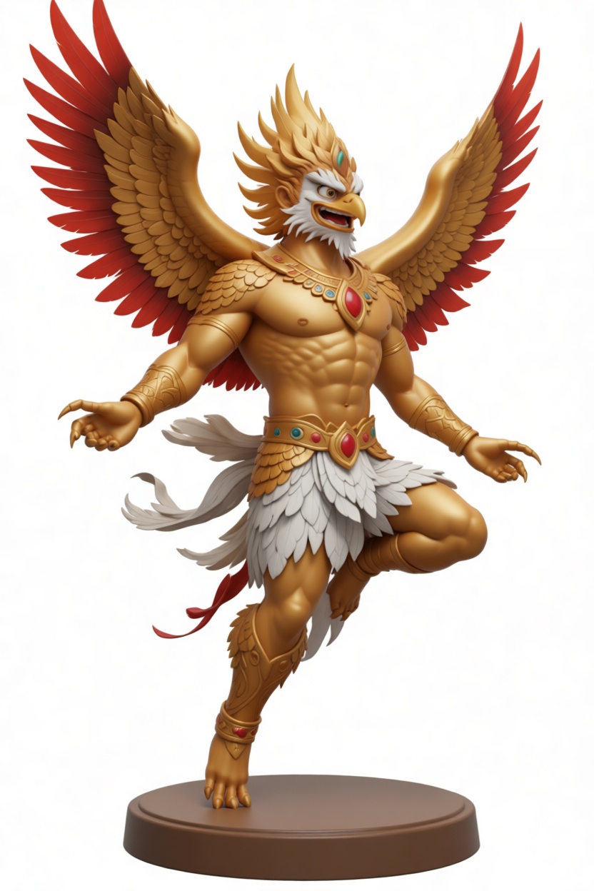 Garuda Figurine free 3D printable STL