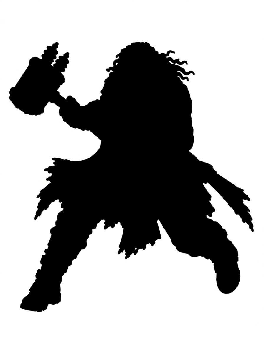 Dwarf Warrior Figurine free 3D printable STL
