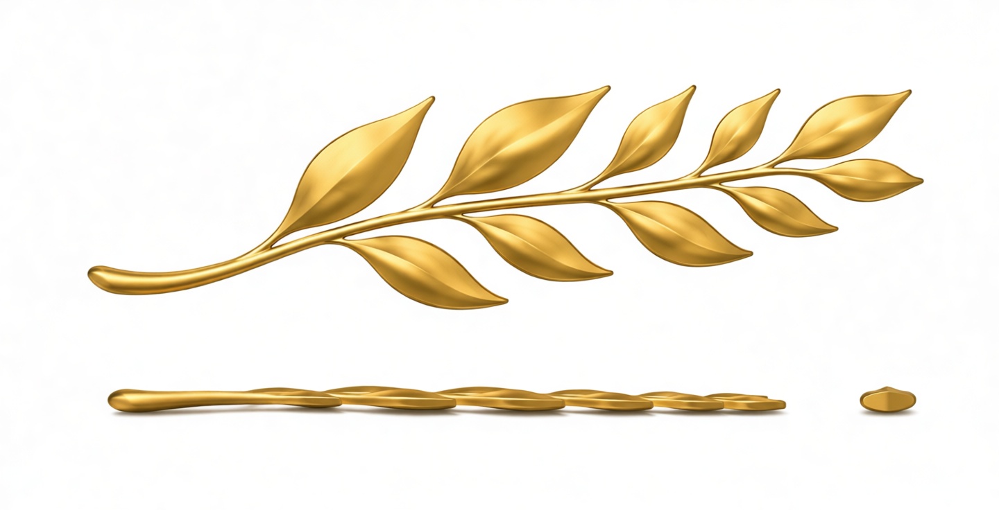 Laurel Leaf Ornament free 3D printable STL