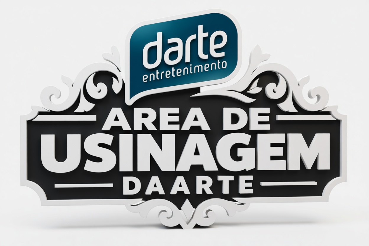 Darte Usinagem Sign free 3D printable STL