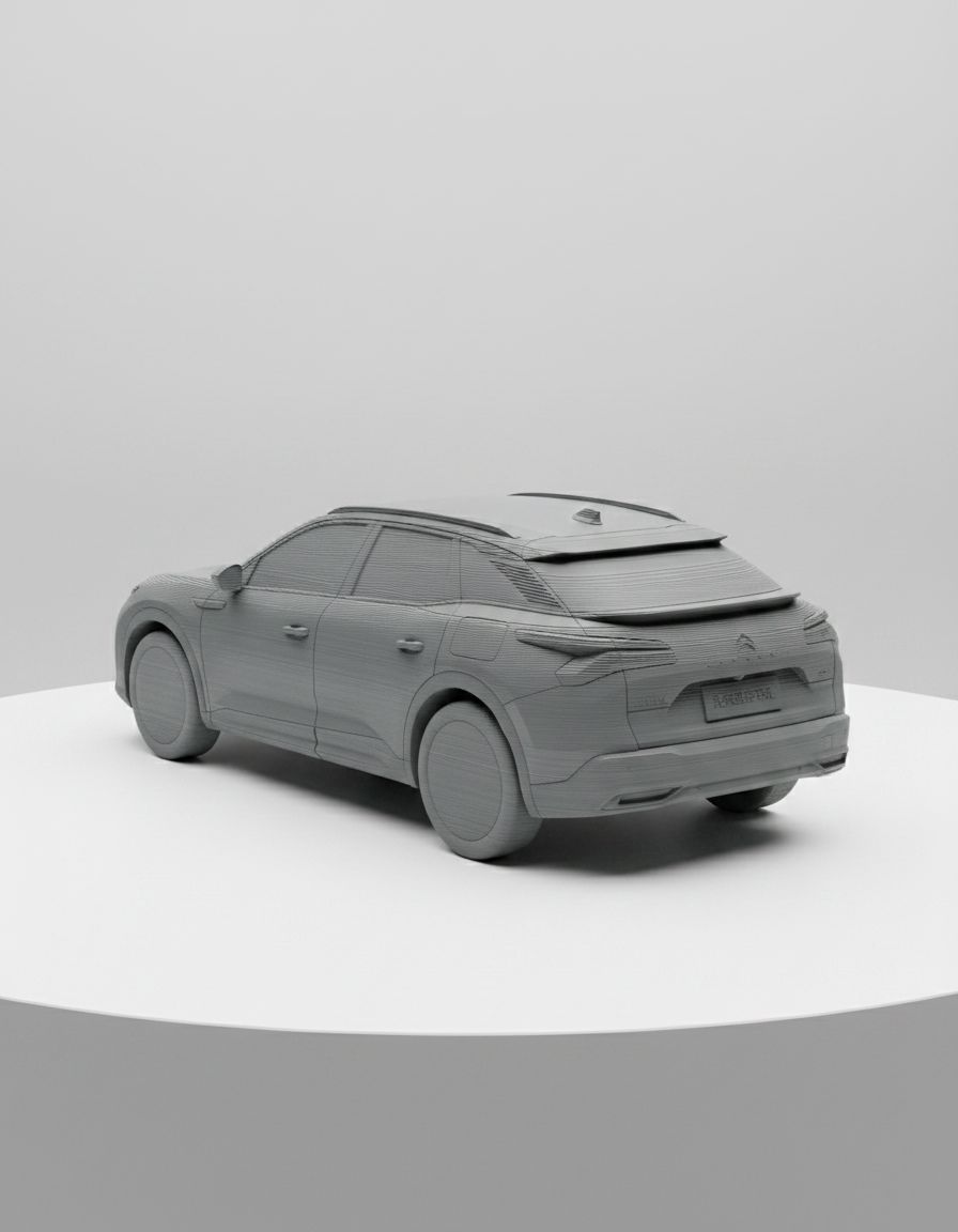 Citroën ë-C4 SUV Model free 3D printable STL