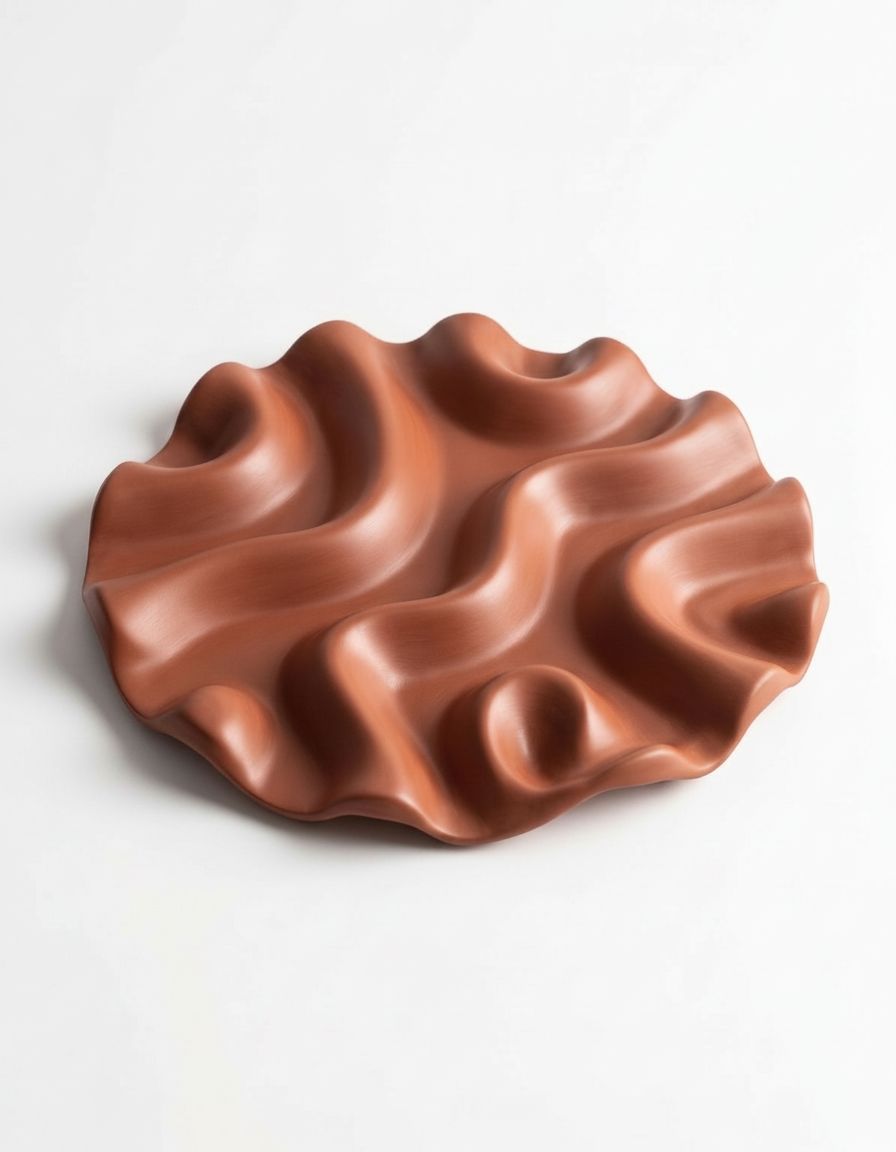 Abstract Wave Sculpture - Free 3D Printable STL File