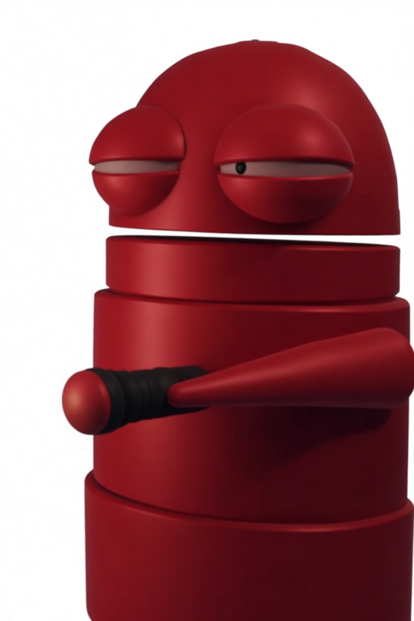 Calculon Robot Figurine free 3D printable STL