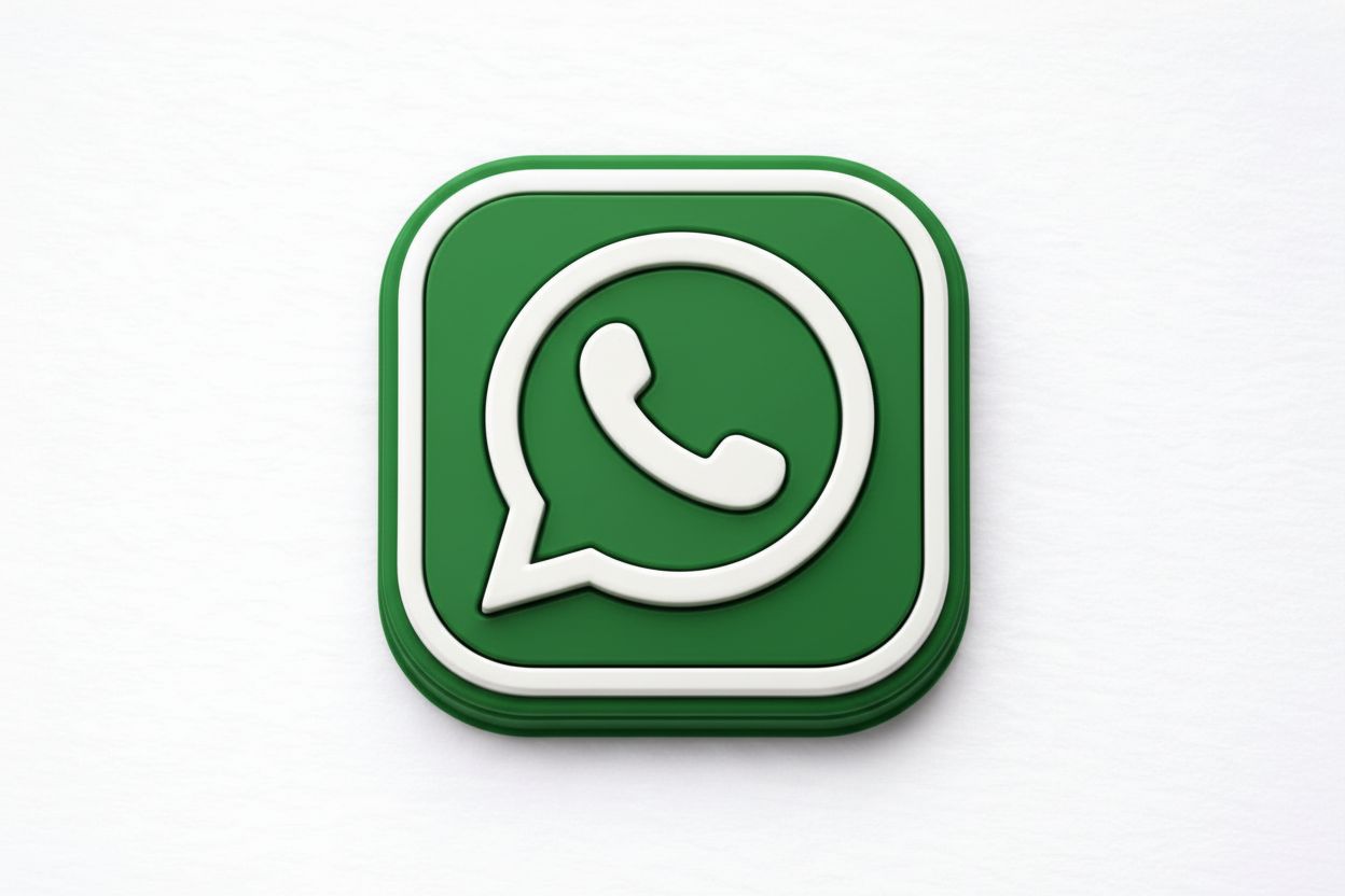 WhatsApp Icon Model free 3D printable STL
