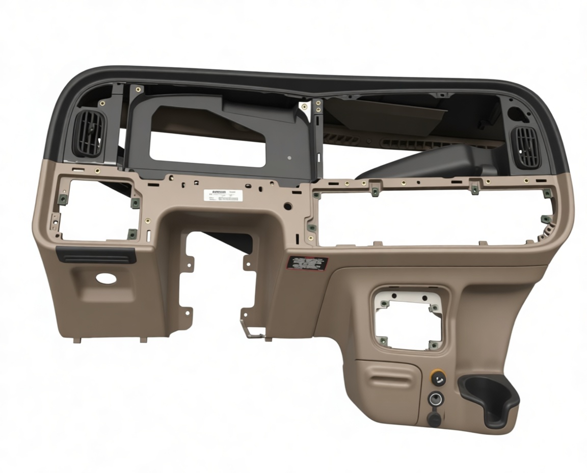 Jeep Wrangler YJ Dashboard free 3D printable STL