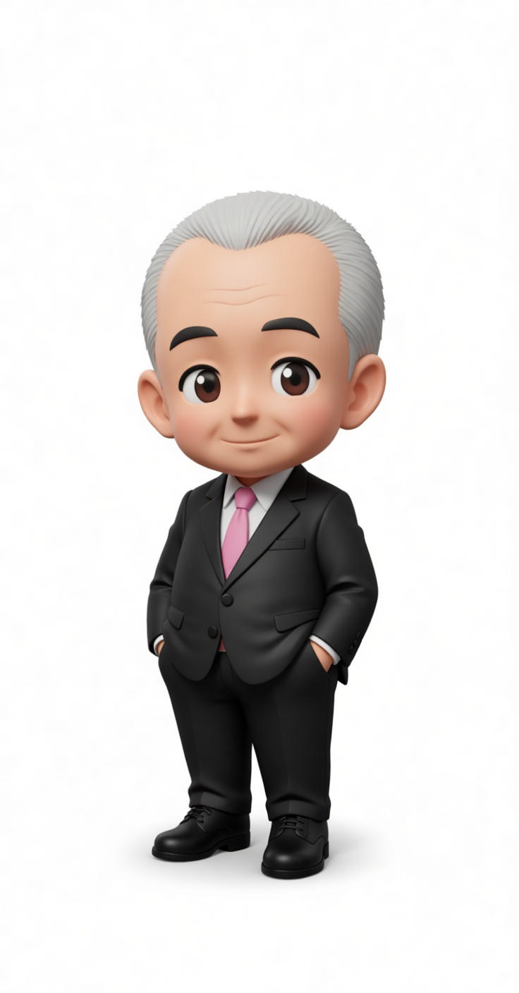 Businessman Chibi Figurine free 3D printable STL