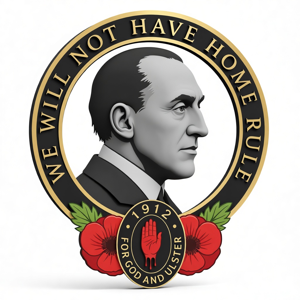 Edward Carson Portrait Relief free 3D printable STL