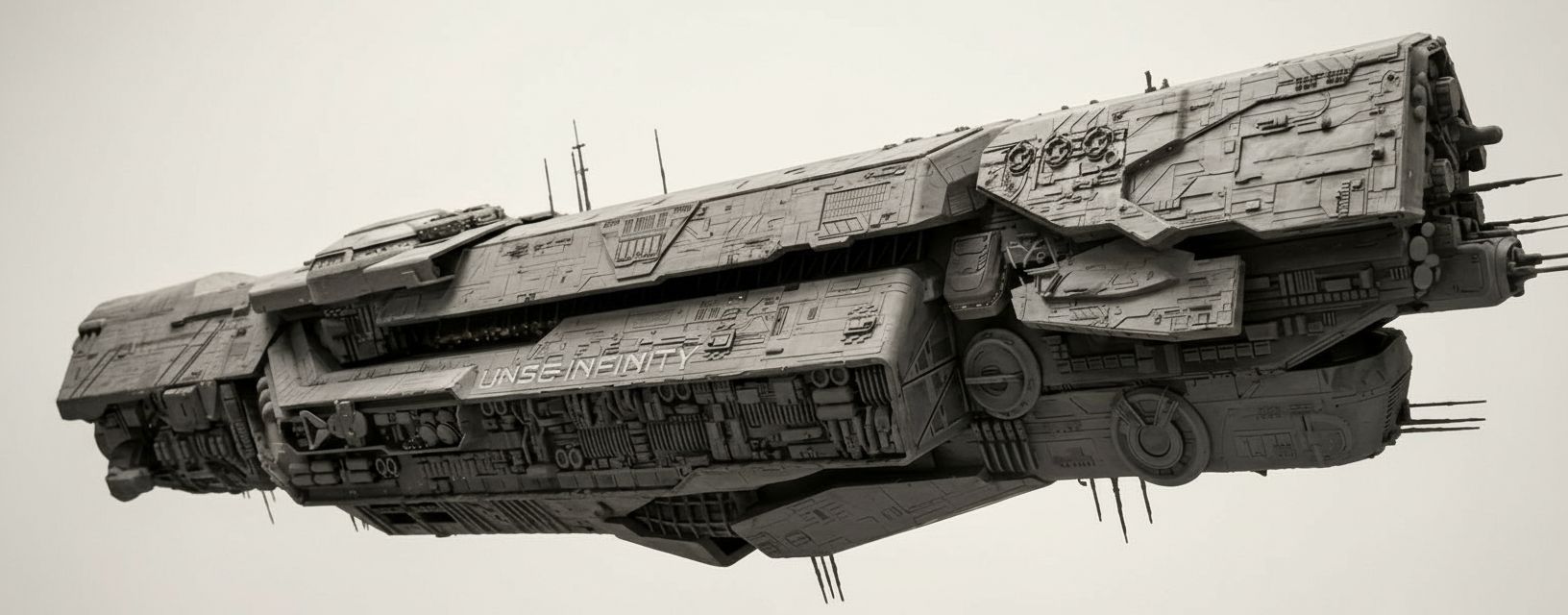 UNSC Infinity Model free 3D printable STL