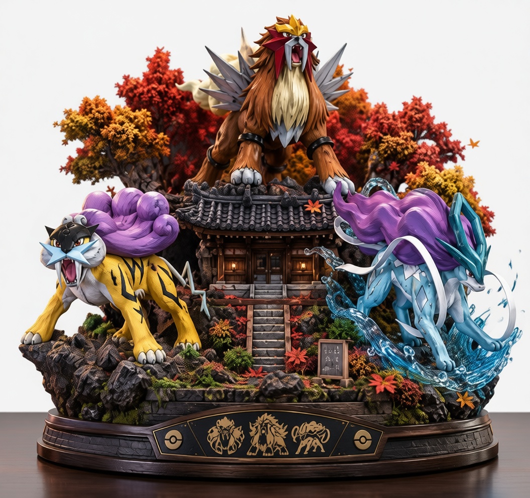 Legendary Beasts Diorama free 3D printable STL