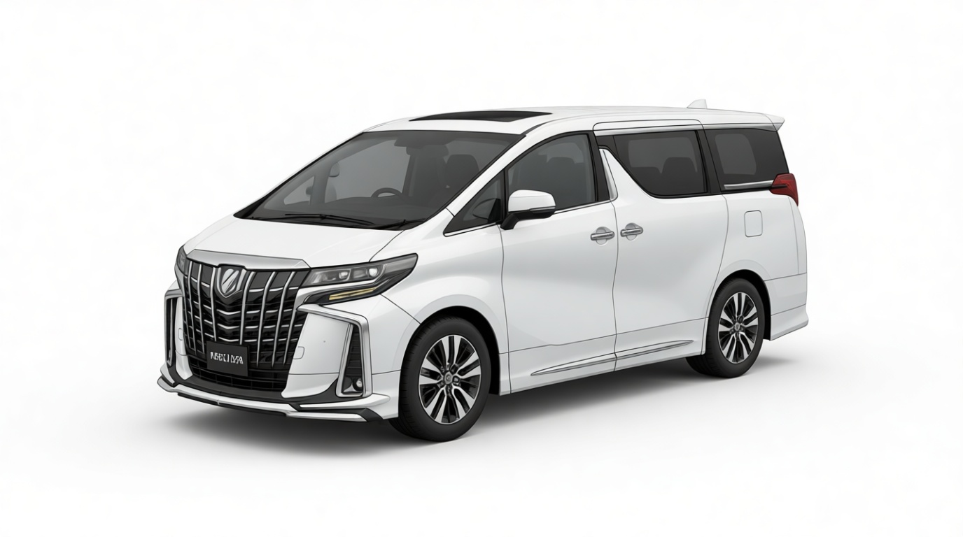 Toyota Alphard Minivan free 3D printable STL