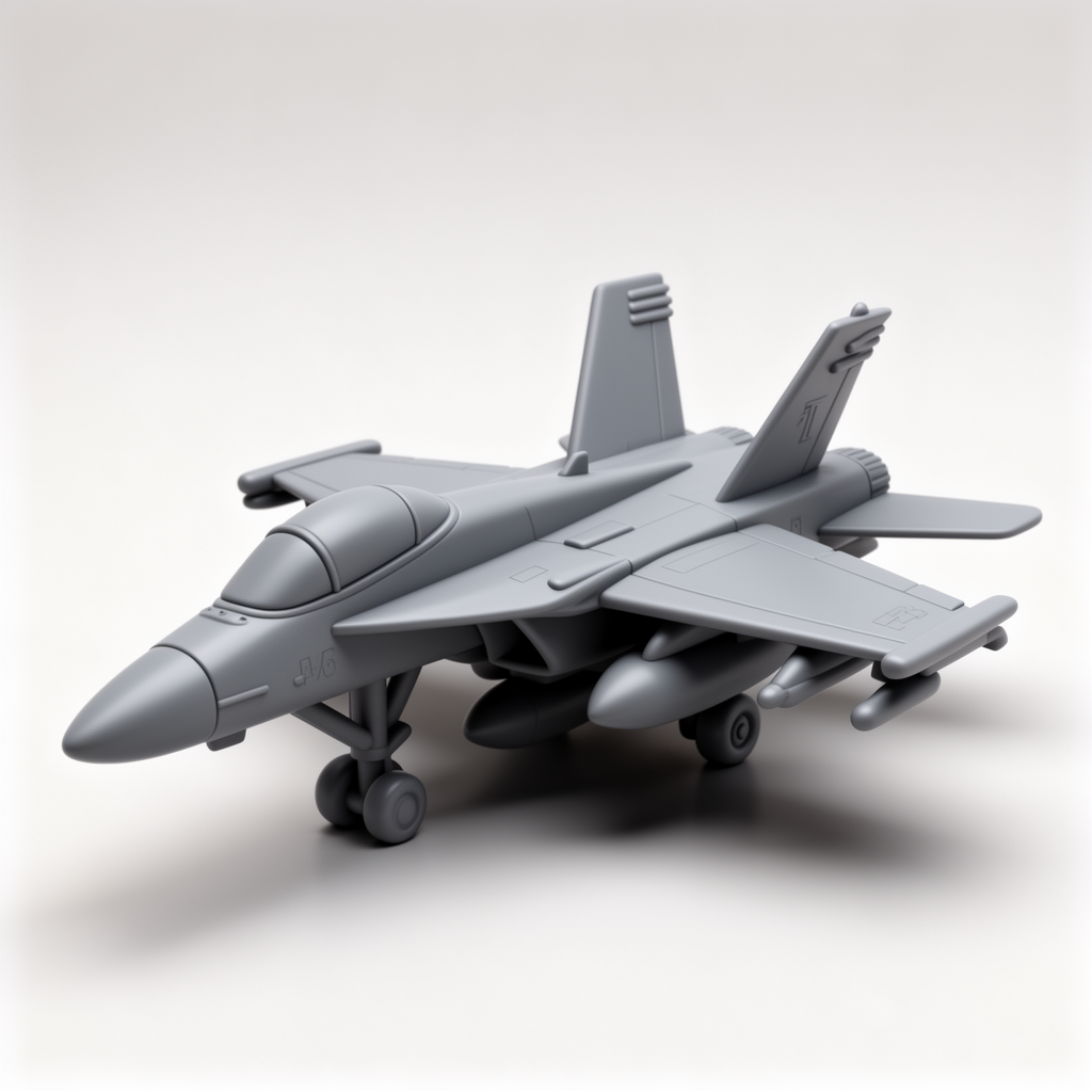 F-18 Hornet Toy Model free 3D printable STL