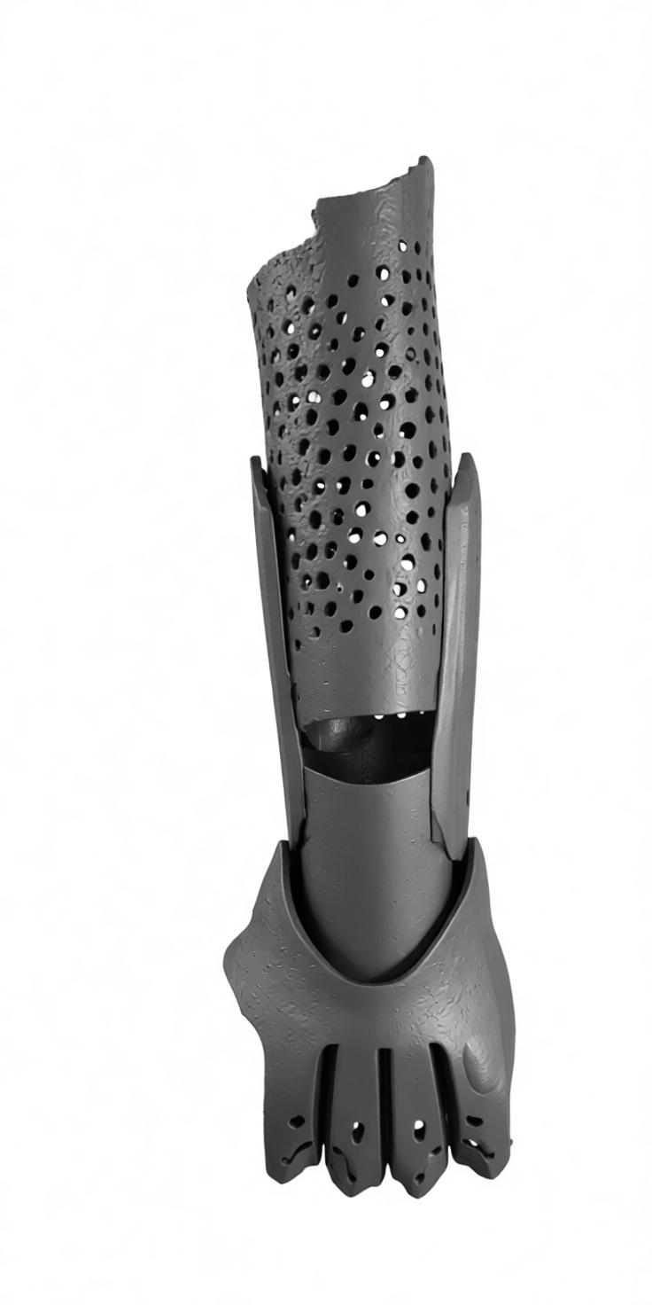 Medieval Gauntlet Armor free 3D printable STL