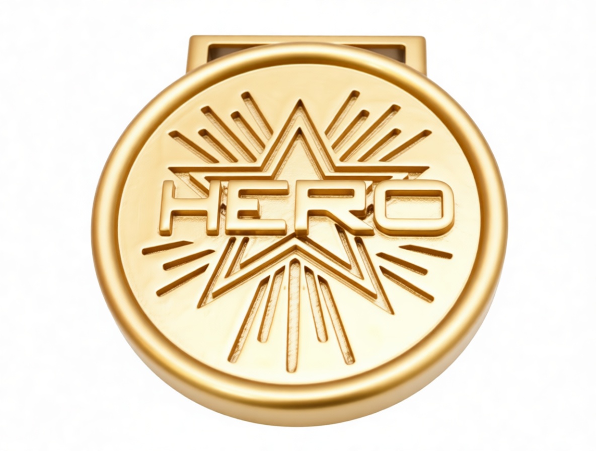 Hero Medal Pendant free 3D printable STL