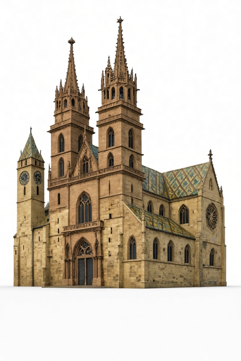 Gothic Cathedral Model free 3D printable STL