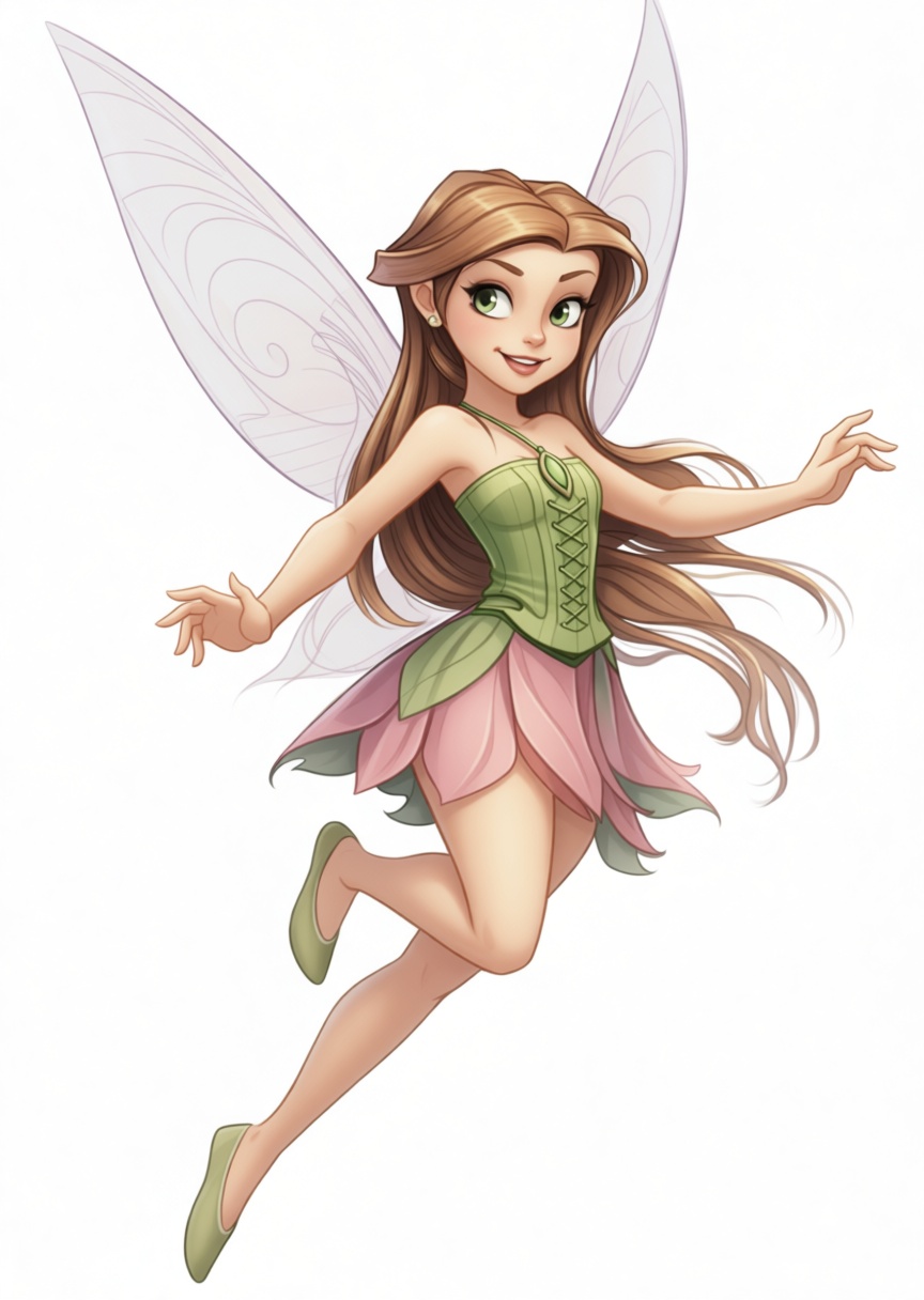 Tinker Bell Figurine free 3D printable STL