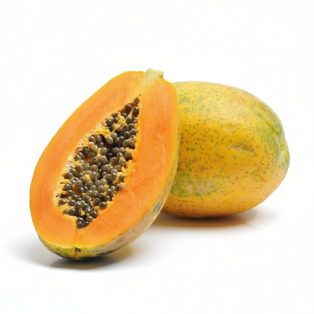 Papaya Fruit Model free 3D printable STL