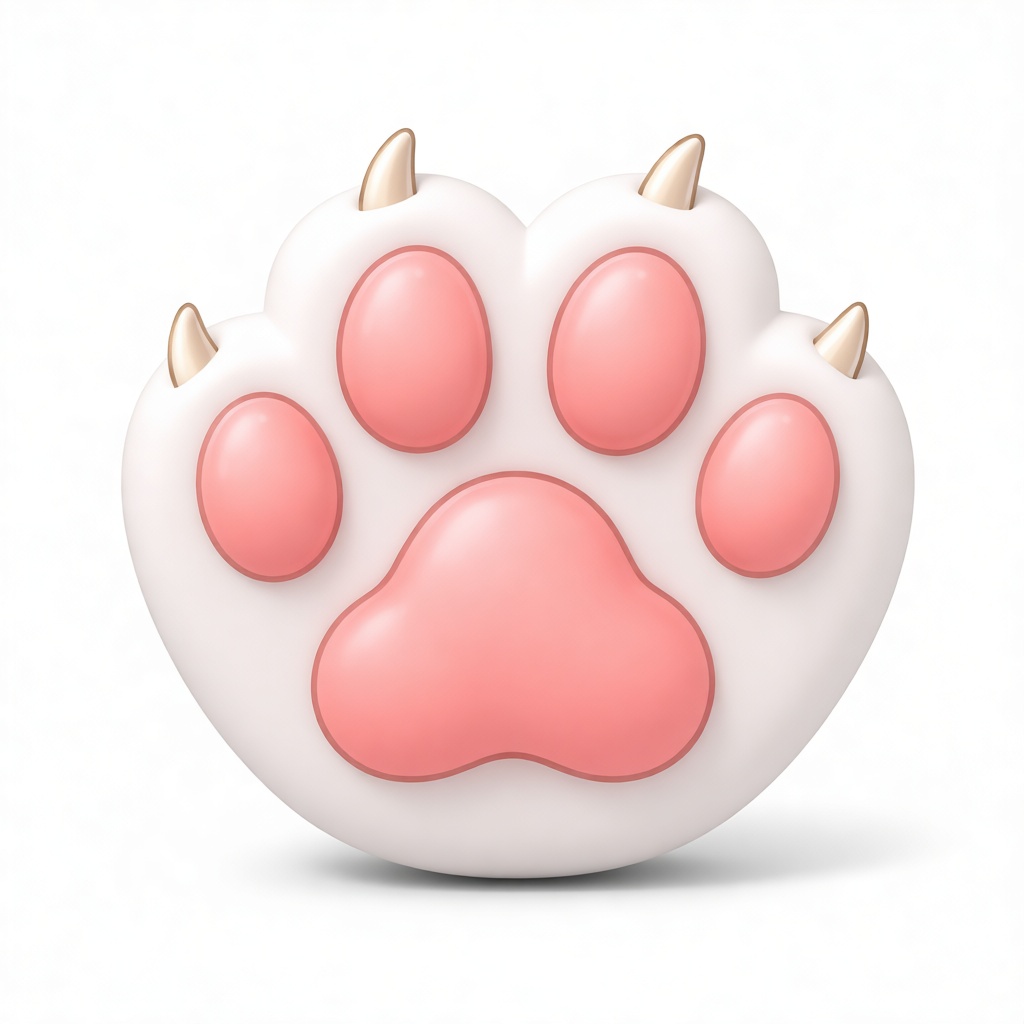 Cat Paw Keycap free 3D printable STL