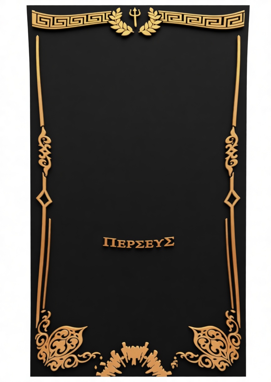 Perseus Plaque Frame free 3D printable STL