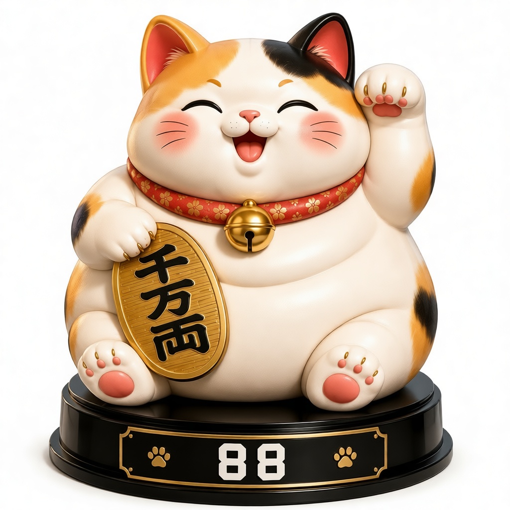 Maneki Neko Figurine free 3D printable STL