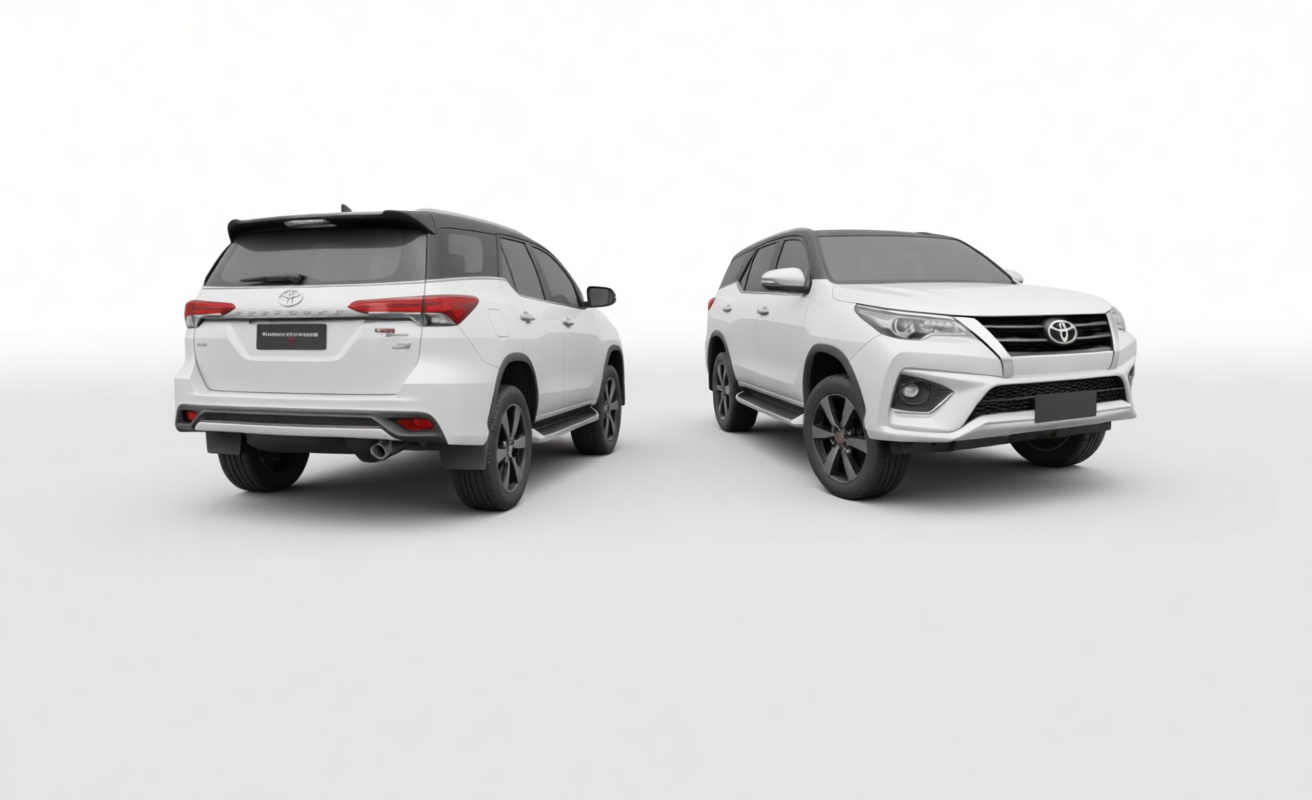 Toyota Fortuner SUV Model free 3D printable STL