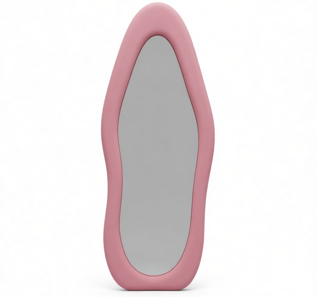Pink Organic Mirror free 3D printable STL