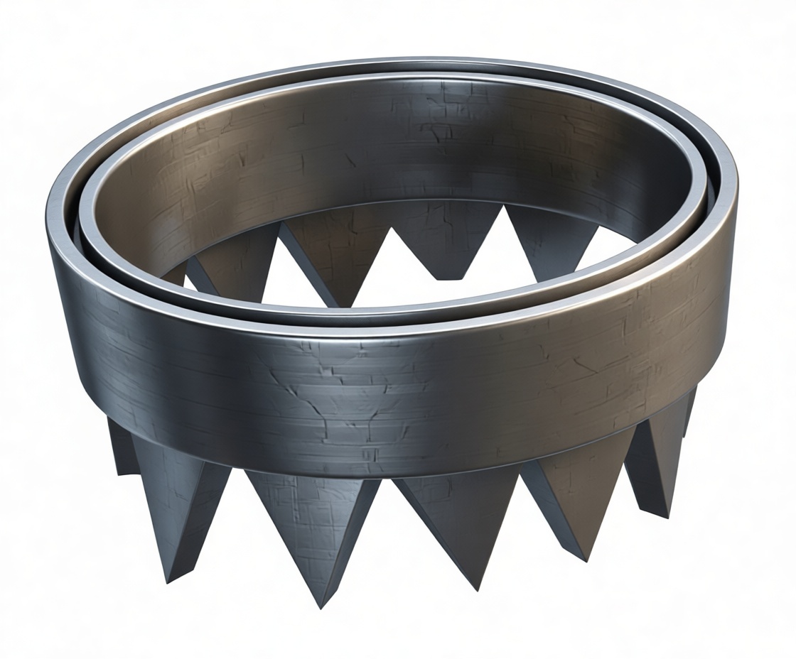 Spiked Metal Gear free 3D printable STL
