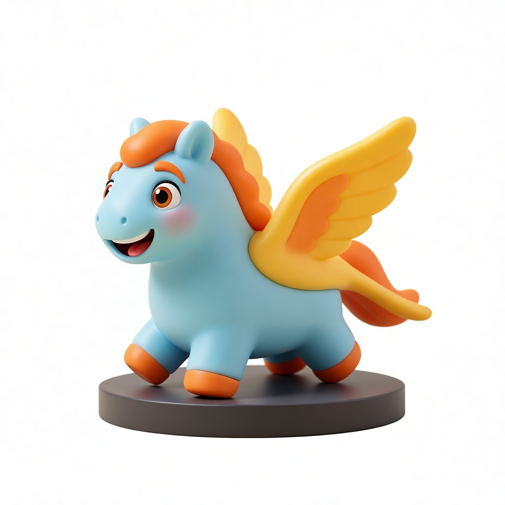 Pegasus Pony Figurine free 3D printable STL