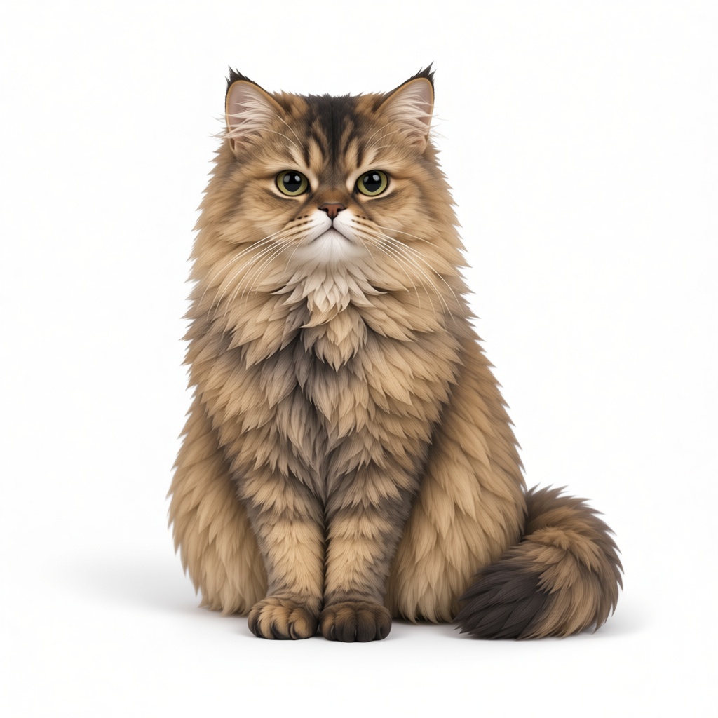 Maine Coon Cat Figurine free 3D printable STL