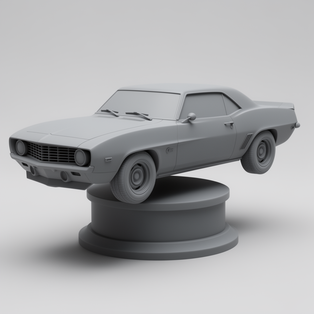 1969 Camaro Model free 3D printable STL
