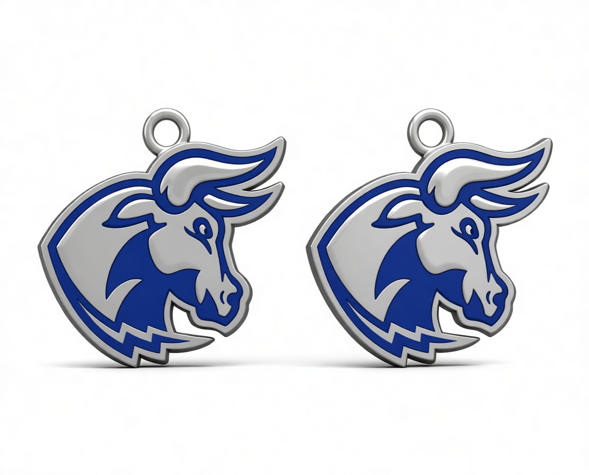 Bull Head Pendant free 3D printable STL