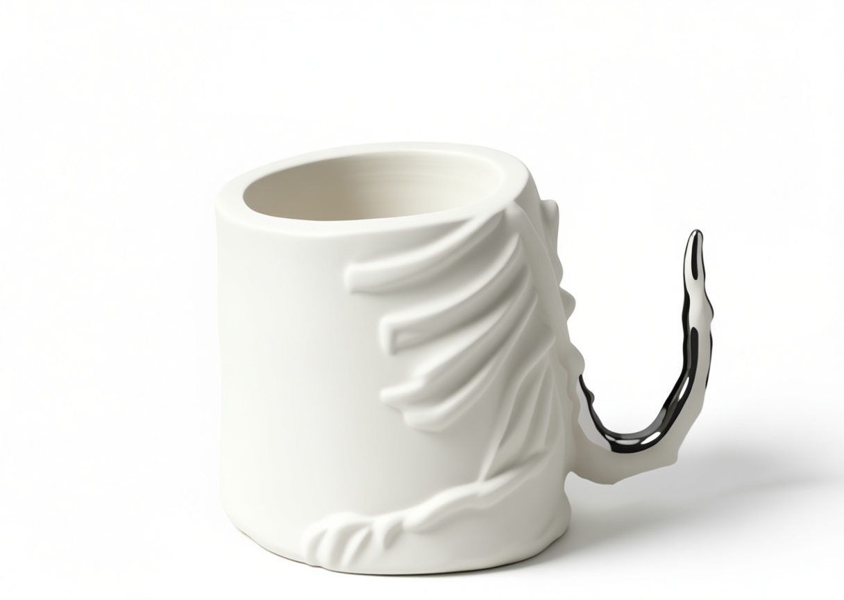 Xenomorph Tail Mug free 3D printable STL