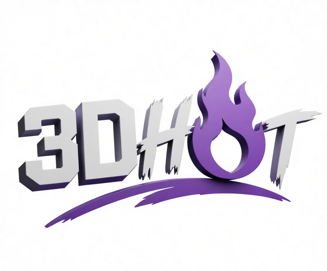 3D Hot Logo Model free 3D printable STL