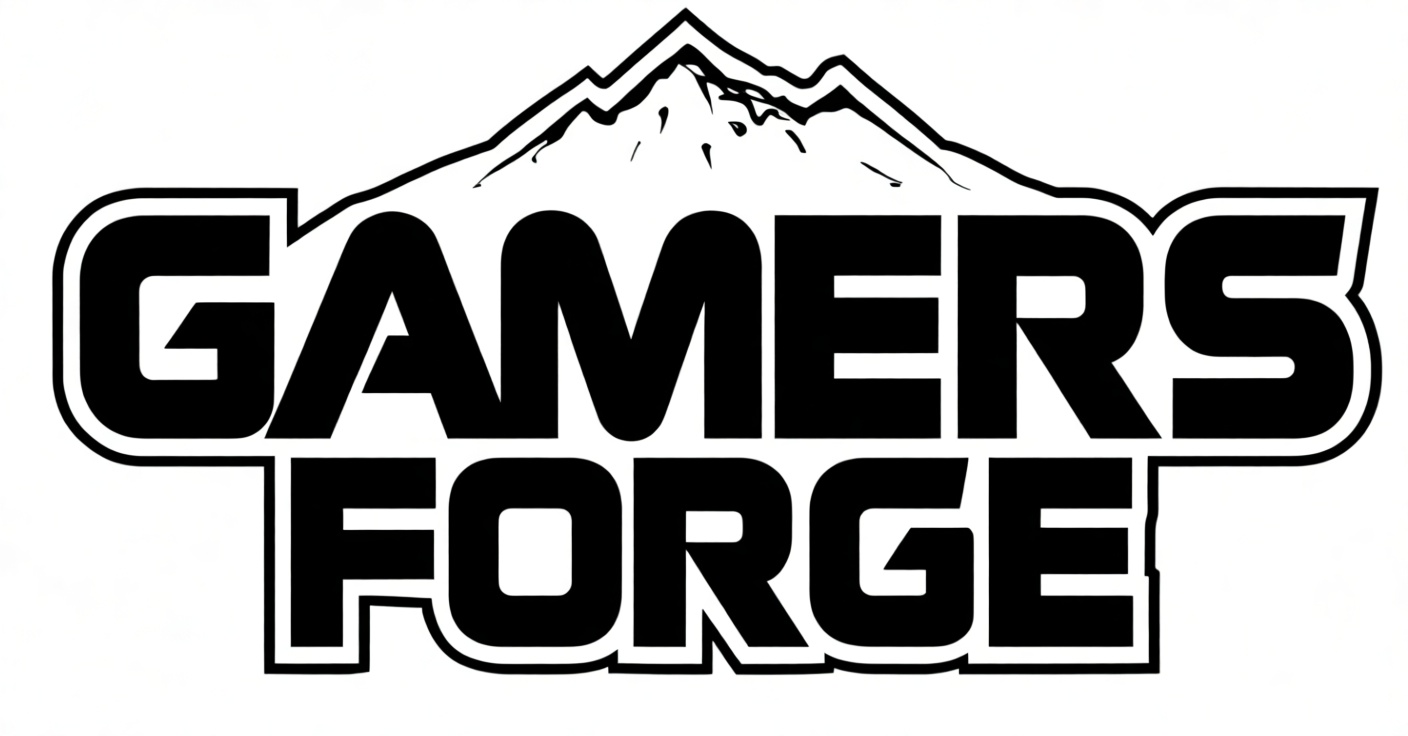 Gamers Forge Logo free 3D printable STL
