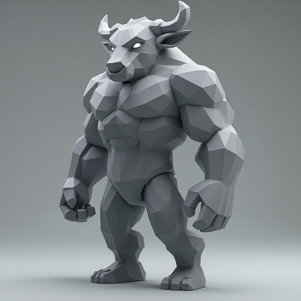 Minotaur Figurine free 3D printable STL