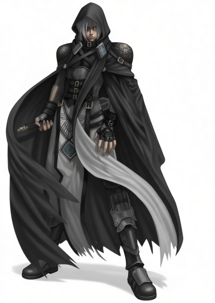 Hooded Assassin Figure free 3D printable STL