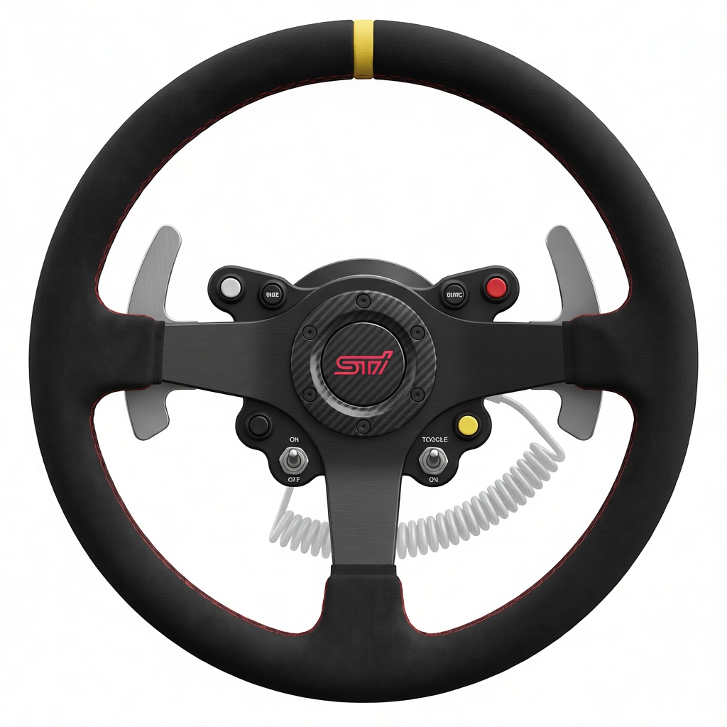 STI Racing Steering Wheel free 3D printable STL