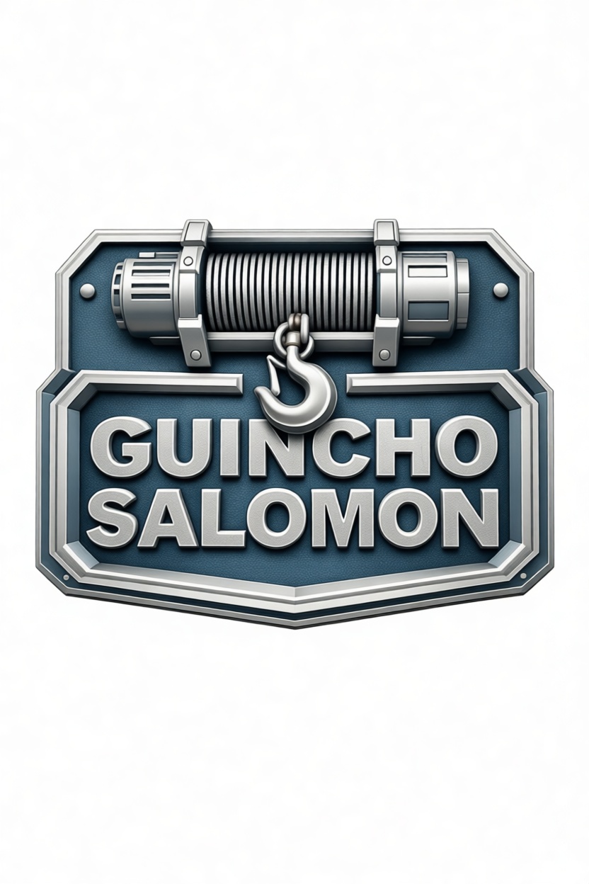 Guincho Salomon Winch Emblem free 3D printable STL