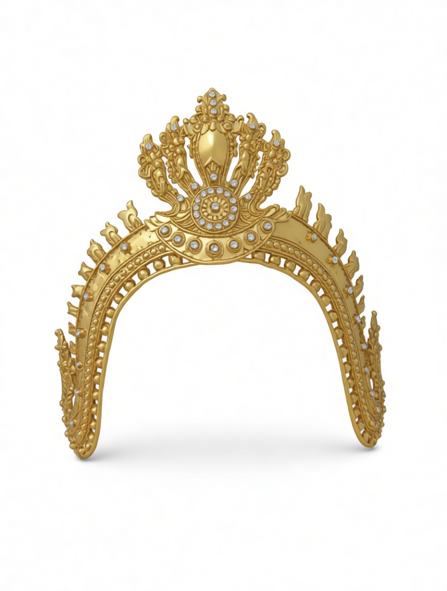 Traditional Balinese Crown free 3D printable STL