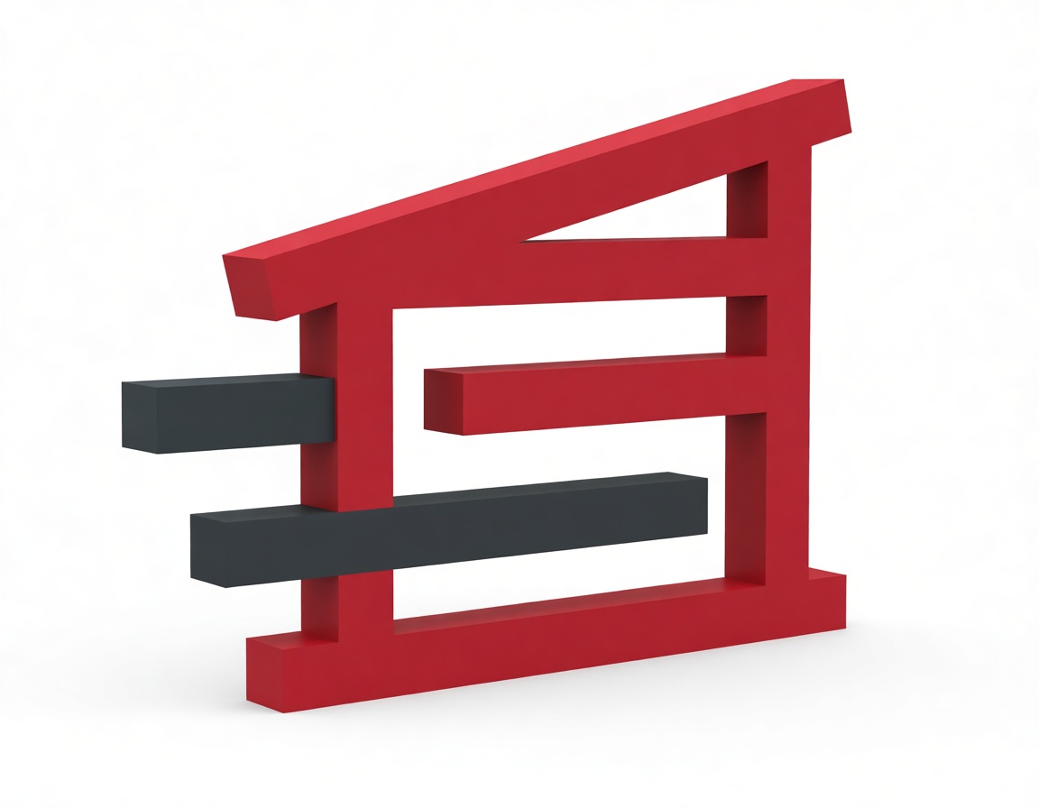 Kanji Home Symbol Sculpture free 3D printable STL