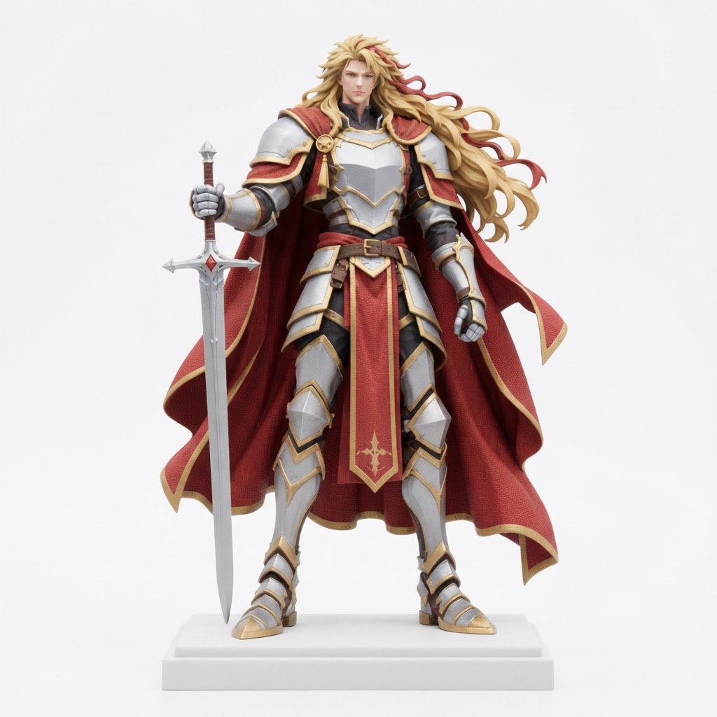 Leona King Figurine free 3D printable STL