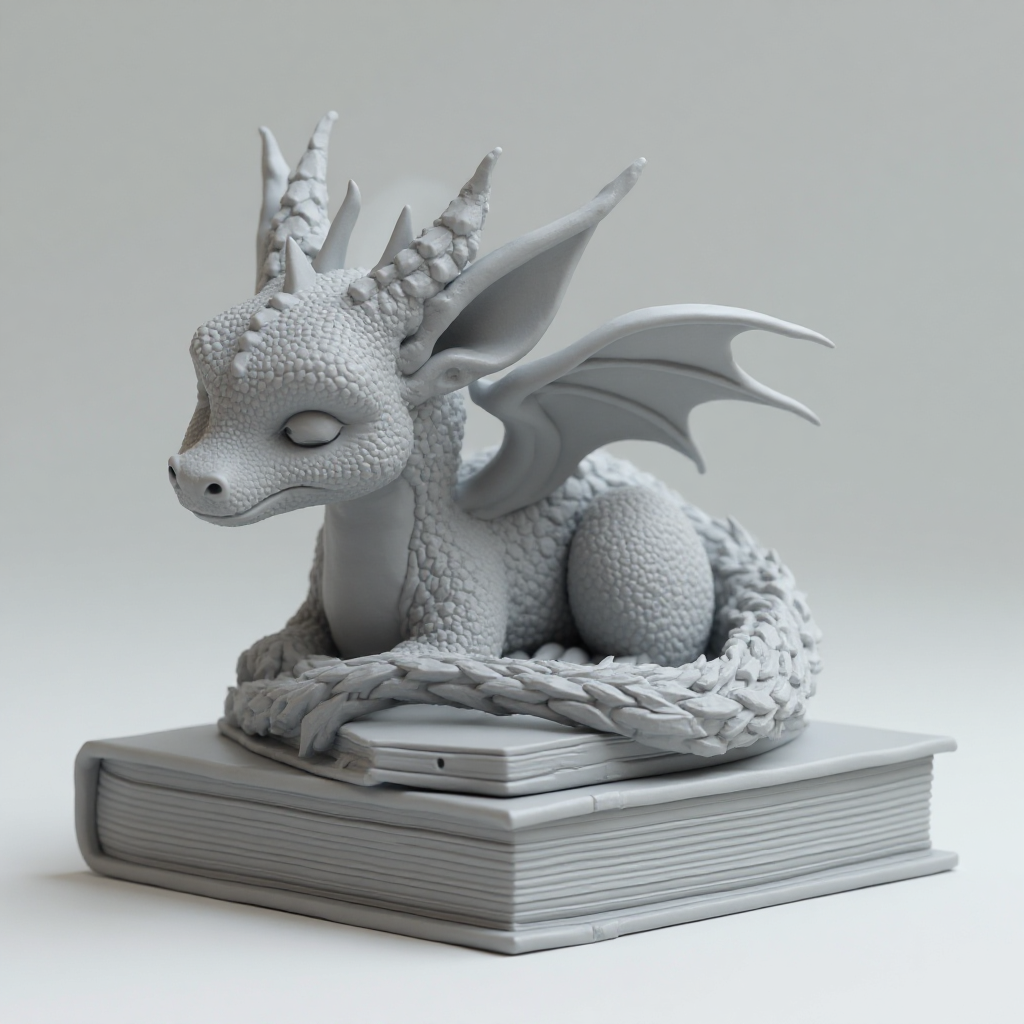 Andarna Dragon Figurine free 3D printable STL
