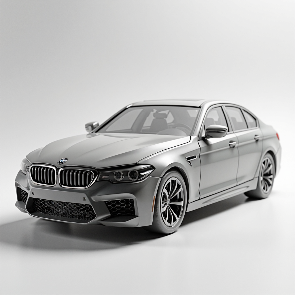 BMW M5 Sedan Miniature free 3D printable STL