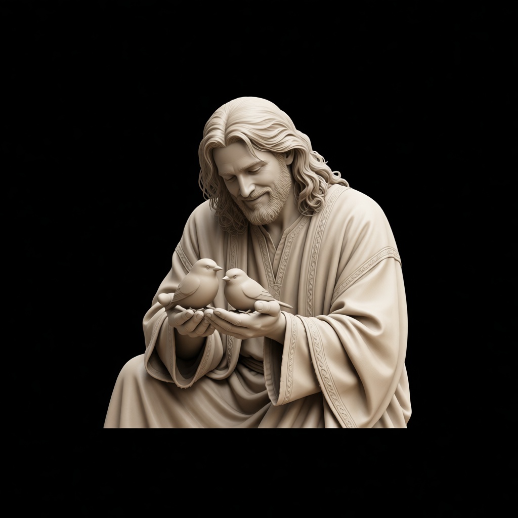 Jesus Christ Figurine free 3D printable STL