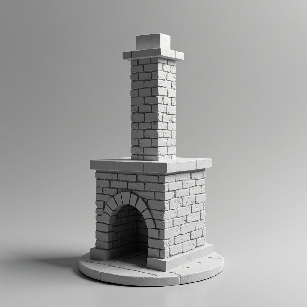 Christmas Chimney Model free 3D printable STL