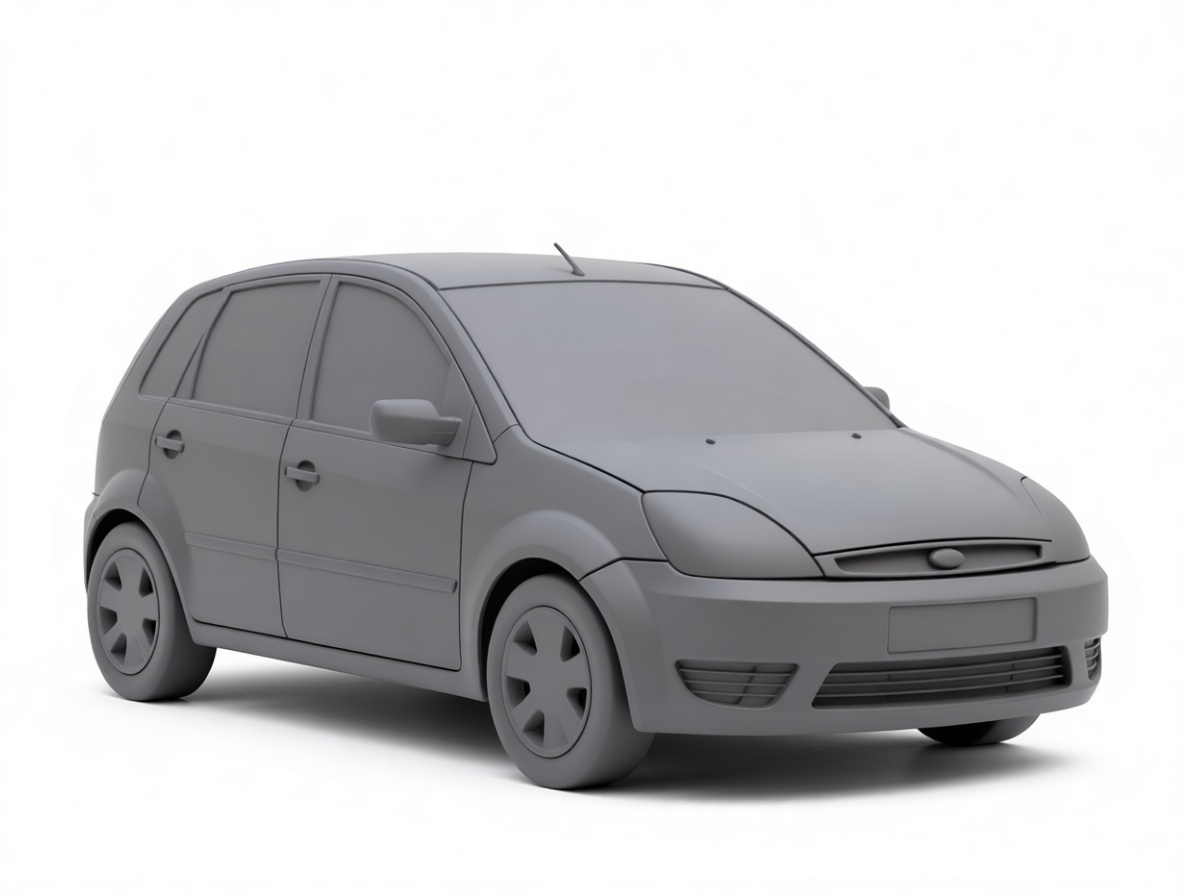 Ford Fiesta Model free 3D printable STL