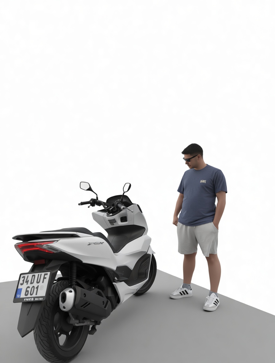 Honda PCX Scooter Model free 3D printable STL