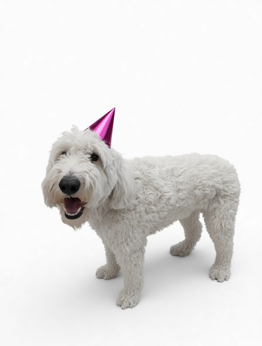 Goldendoodle Dog Figurine free 3D printable STL