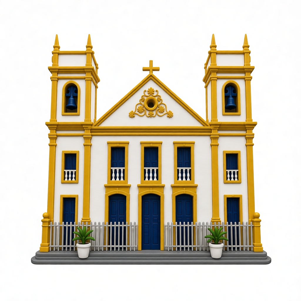 Colonial Church Model free 3D printable STL